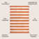 Hedva Two-Tone Wide Stripe Orange/Beige Indoor/Outdoor Rug