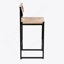 Ensemble de 2 tabourets de bar Honey