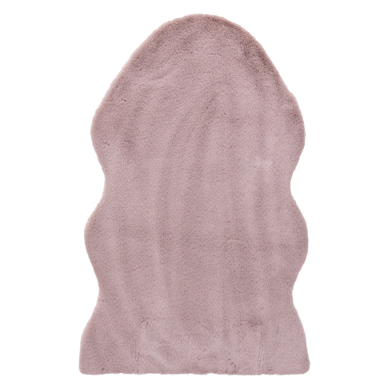 Machine Tufted 60cm X 90cm Area Rug, Pink