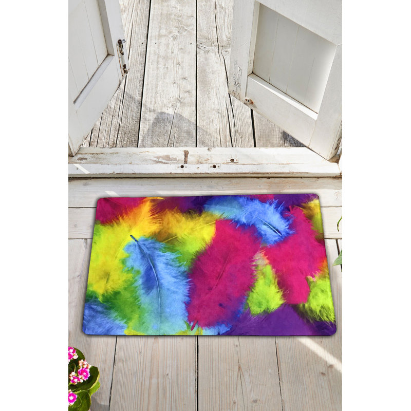 Paillasson durable en PVC antidérapant de 15,7 po x 23,6 po | Matériau 100% PVC, lavable à la machine à 86 ° F | Parfait pour l'intérieur et l'extérieur, facile à nettoyer, élégant et fonctionnel