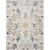 Classic Hand Knotted Floral Area Rug