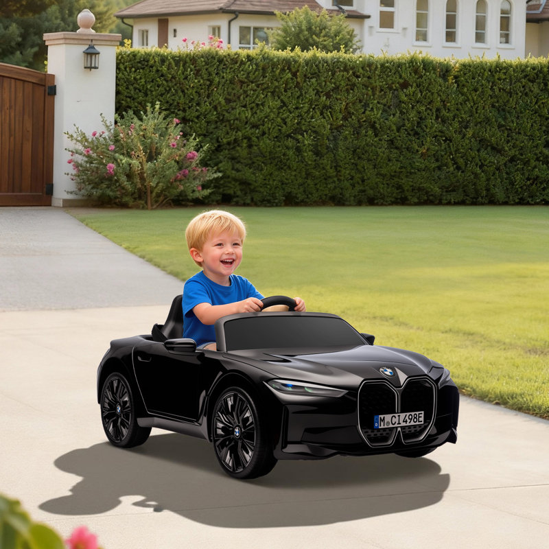 Colvard Zoomie Kids Battery Powered Ride On with Remote Control, Black