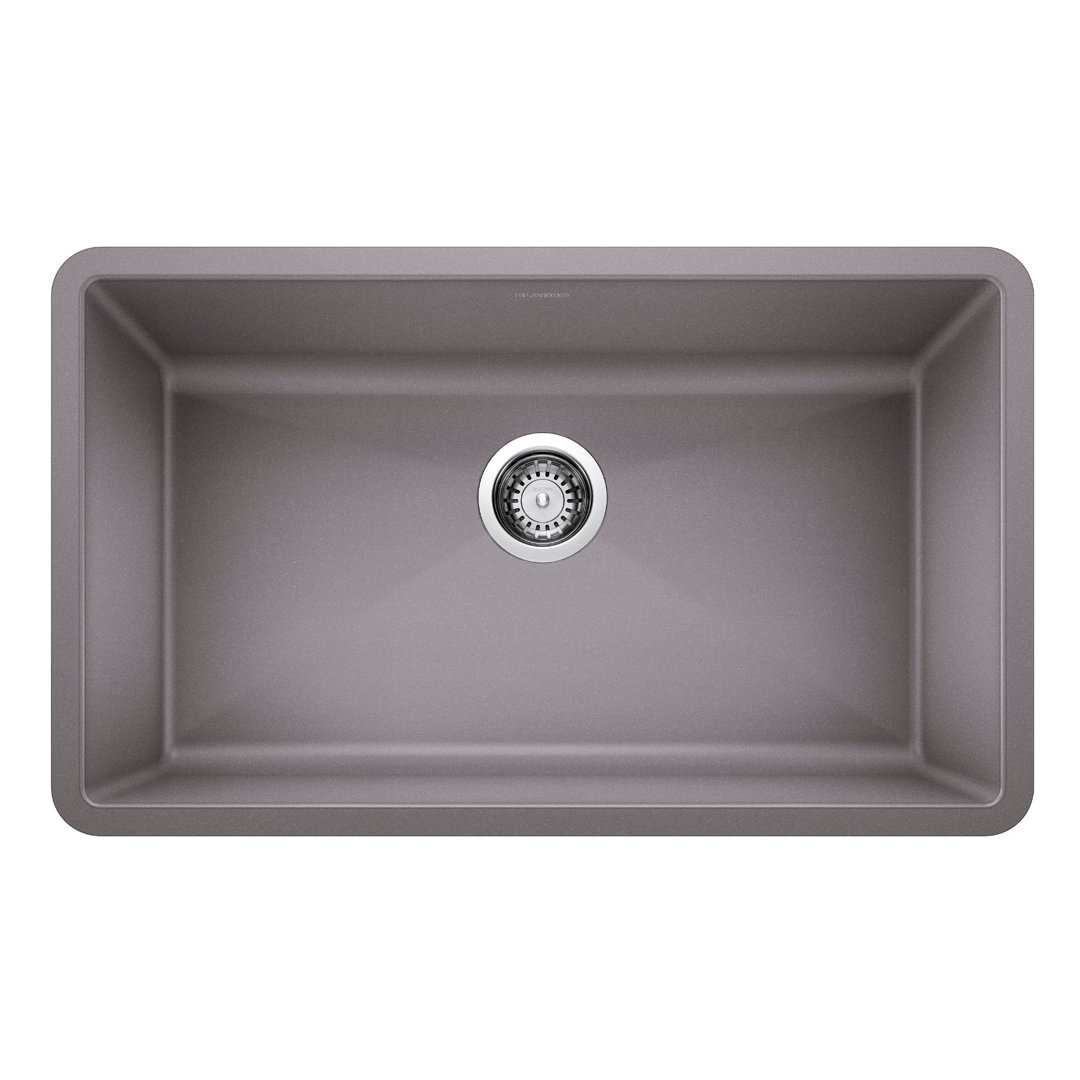 Precis SILGRANIT 32" Super Single Undermount Kitchen Sink Blanco 