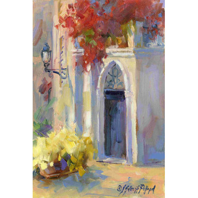 " Mission Impression III " by Julie G. Pollard Painting Print