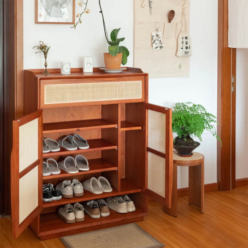 Unique design storage shoe cabinet
