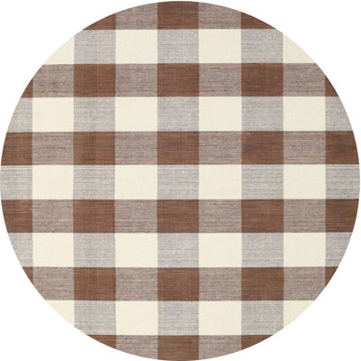 Tapis contemporain brun / gris