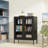 31.5'' Wide 3 - Shelf Storage Cabinet-1827203626