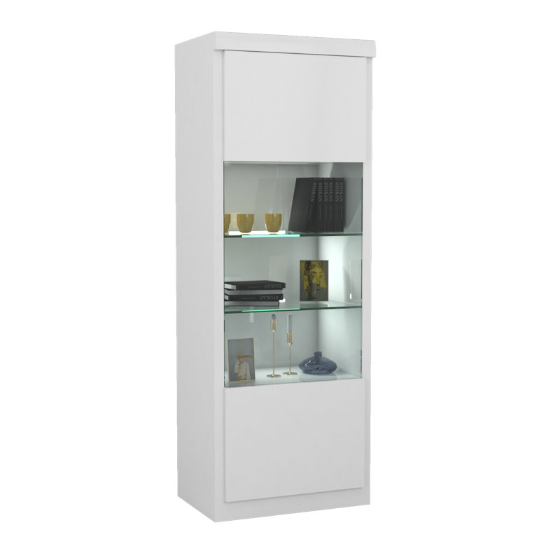Stanley Display Cabinet, White