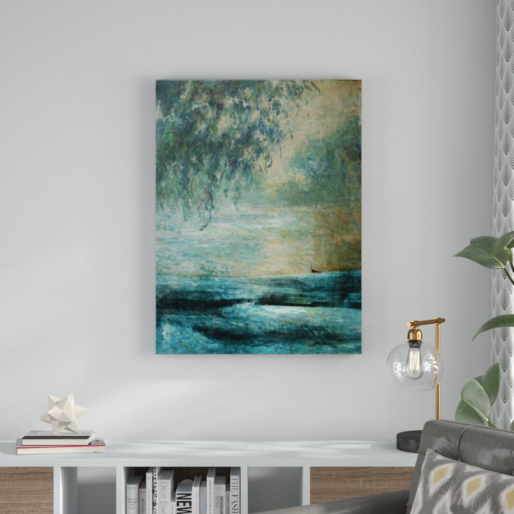 " Abstract Landscape " by Ready2HangArt™ Wrought Studio™