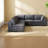 Compression Cloud Sofas, Large Corduroy Modular Modern Couch For Home