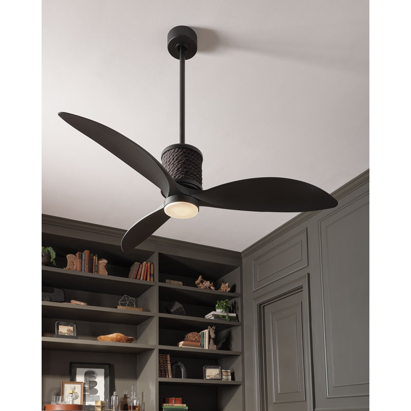 Marin 60-in Indoor/Outdoor Smart Ceiling Fan with Integrated LED + Remote