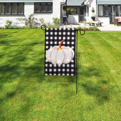 Bannière lumineuse à piles avec porte-drapeau de jardin Harlon Harvest