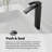Waterfall Single Hole Single Handle Bathroom Vessel Sink Faucet-107439090