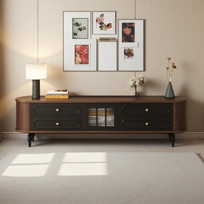 French Light Luxury Design TV Cabinet