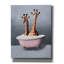 Art mural sur toile Trinx «Giraffes In The Bath» par Svetlana Aleynikova-1902121487