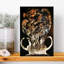 Vase abstrait, art mural contemporain-1706293419