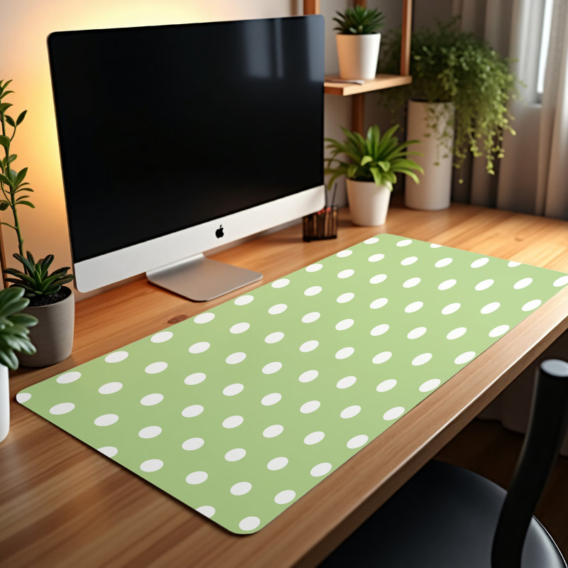 Polyester Desk Pad, 31.5x15.5