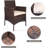 3 Piece Patio Rattan Seating Group with Cushions-213525620-175280973