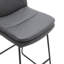 Aidie Upholstered Counter Stool with Metal Frame-502148038