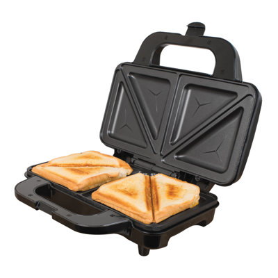 Quest 28 cm Non Stick Electric Grill Sandwich Maker & Panini Press with Lid