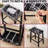 Bar Stool Cover Rectangle Set Of 4 Printed Stretch Counter Height Bar Stools Slipcovers Saddle Stool Slipcover Bench Seat Protector Backless Bar Stools Covers For Kitchen Counter