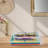Sorbus 4 Piece Stackable Document & Paper Storage Box Set