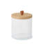 Crackle Glass Canister w/Lid-1322373844