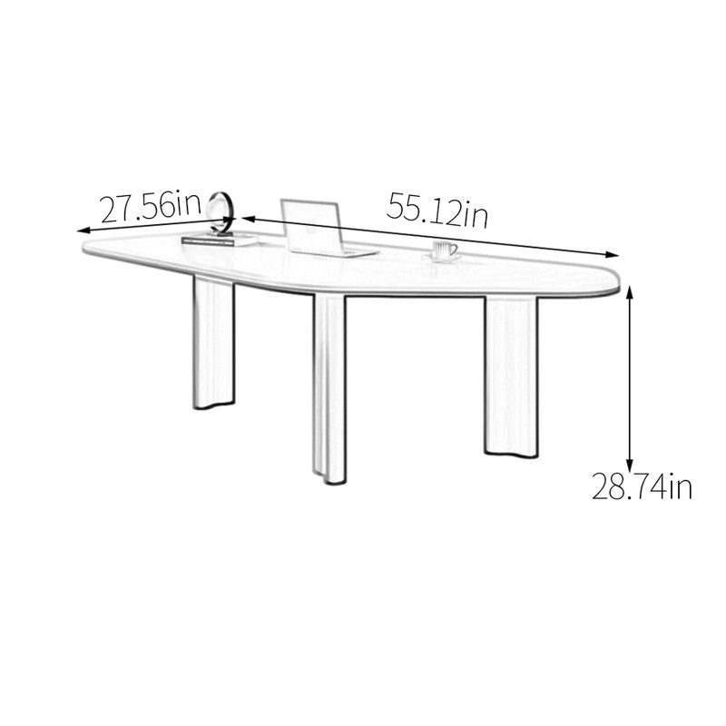 Fortner, H 28,74 po x l 55,12 po x P 27,56 po