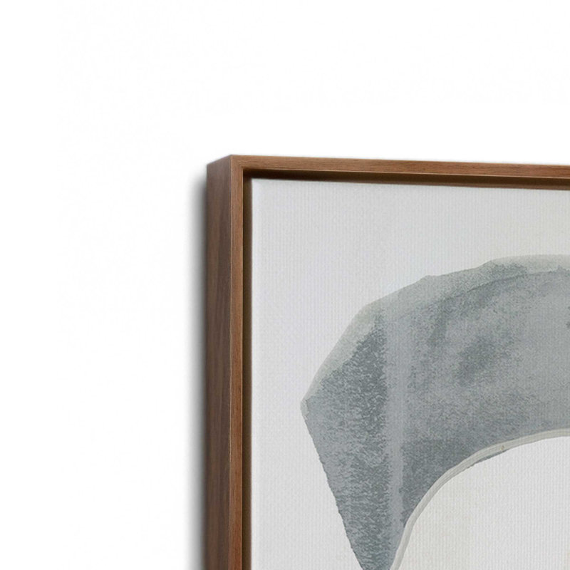«Granite Turntable II» par June Erica Vess, reproduction d'art, H 40 po x l 30 po, Brun