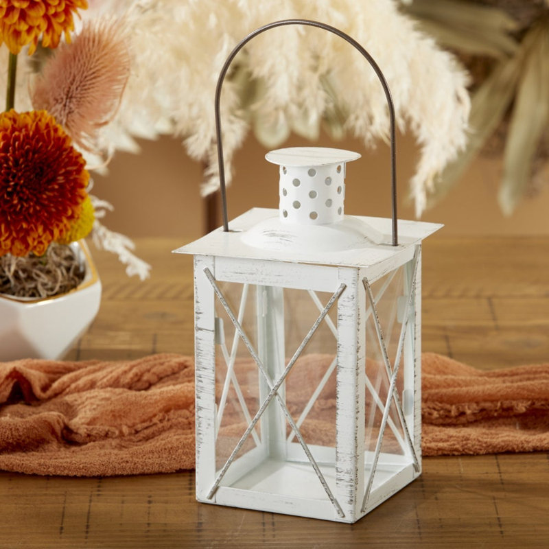 3.97638'' H Tabletop Tealight Holder, White