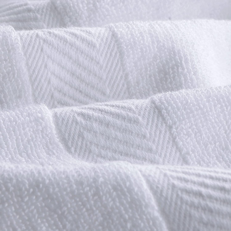 Cassada Cotton Bath Towel, White