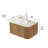 30" Wall-Mounted Single Bathroom Vanity with Sink-1795055991