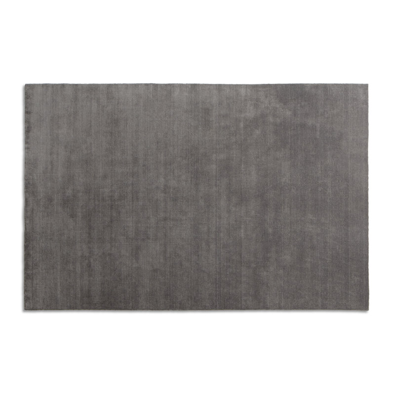 Filtered Out Wool Area Rug, Rectangle 6' x 9', Gray