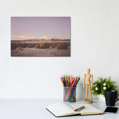 Desert Sunset by Ann Hudec - Wrapped Canvas Print