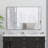 36X36" Oversized Modern Rectangle Bathroom Accent Mirror With Balck Frame Decorative Large Wall Mirrors