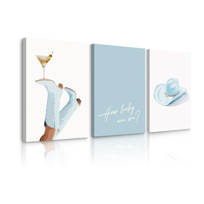 3 Piece Wrapped Canvas Print