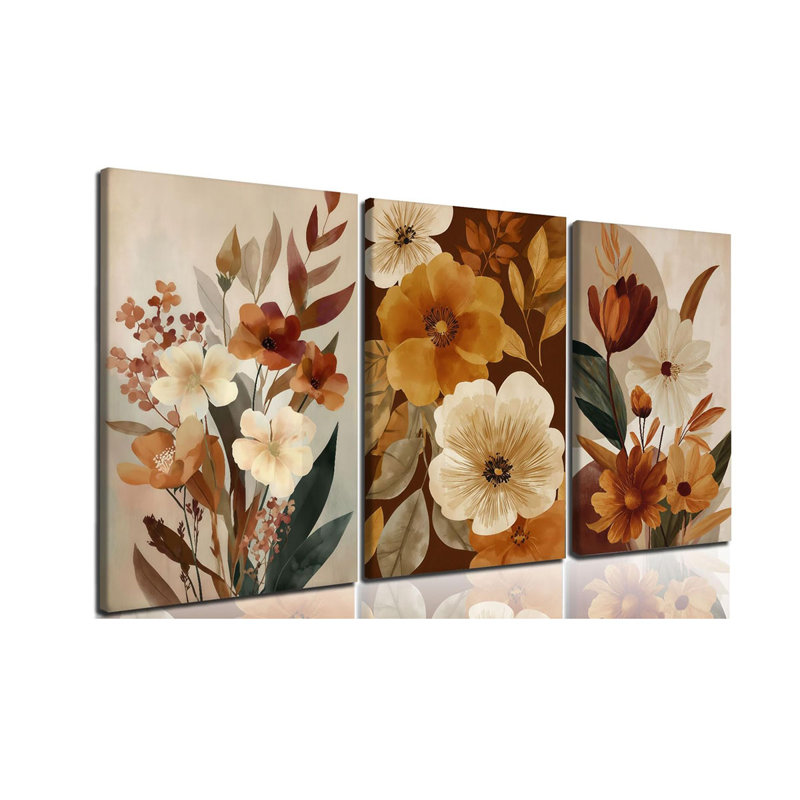 3 Piece Wrapped Canvas Print