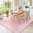 Area Rug for Living Washable Scalloped Area Rug Non Slip Rug for Bedroom Dorm Washable Rugs Non Slip Scalloped Rugs for Under Table Nursery College Bedroom Playroom-1033290150-1033290170