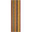 Frann Striped Handmade Wool Yellow Area Rug-20944168