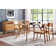 Rabideau 72'' Bamboo Solid Wood Dining Table