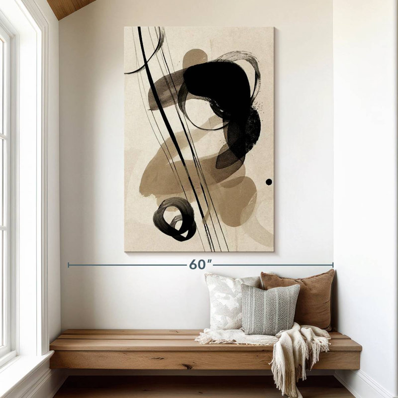 Avery Beige Earth Hues I, 51" H x 34" W