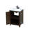 Slayton 24'' Single Bathroom Vanity with Engineered Marble Top-709610871