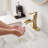 Single-Hole Single-handle Bathroom Faucet with Drain Assembly-74719365