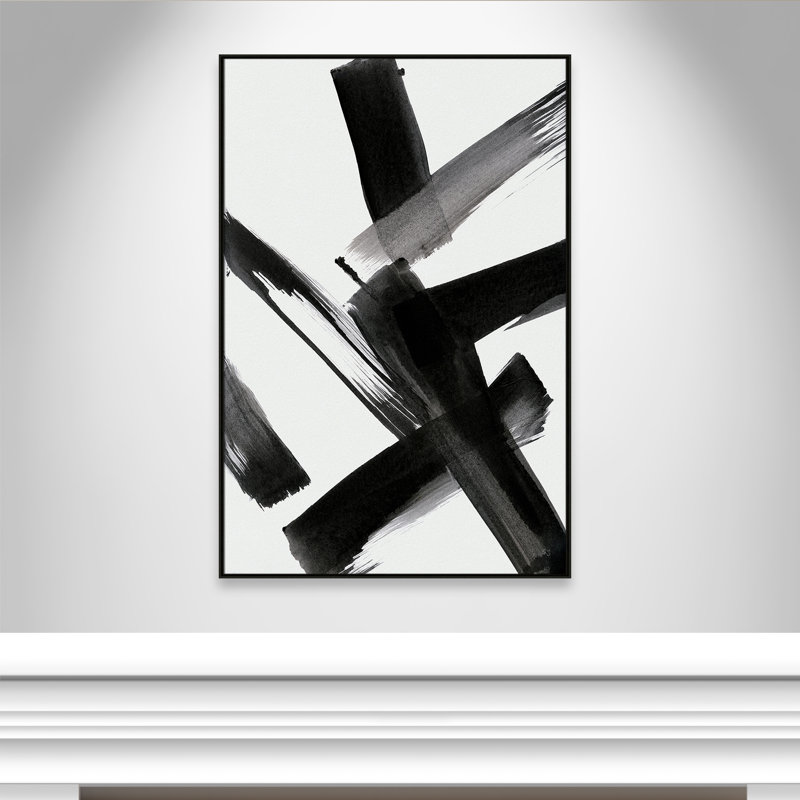 «Black Magic II» par Susan Jill, Espresso, H 61,5 po x l 41,5 po x P 2 po