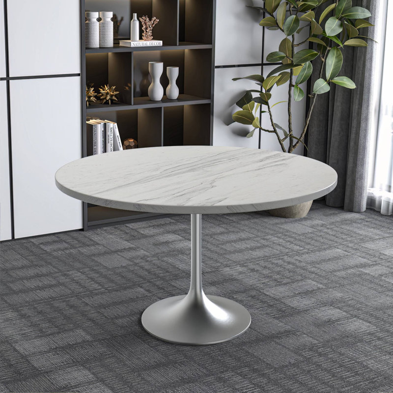 Table de salle à manger Heatherton, L 47,24 po x L 47,24 po