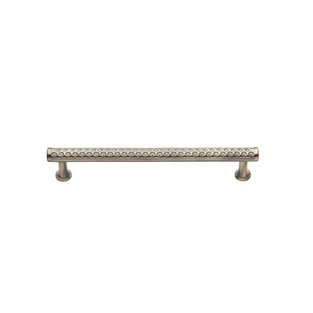 Couture 8" Center to Center Bar Pull, Satin Brass and Black