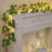 6FT Eucalyptus Garland with Timer – Artificial Cedar Tree Garland