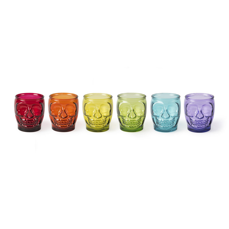 Calavera 400ml Drinking Glass Set