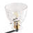 3-lamp matte black iron adjustable Vanity Light