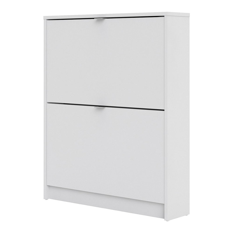 Shoes 6 Pair Shoe Storage Cabinet, White